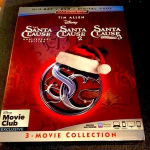 Disney Santa Clause 3 movie collection DVD blueray